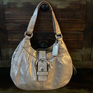 Coach Lynn Metallic Hobo.